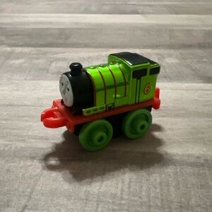 Percy Thomas The Train Metallic Green Mini 2” Figure 2014 Gullane Limited